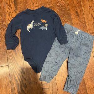 Child of Mine dinosaur outfit